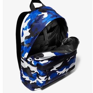 Michael Kors Camouflage Backpack in Blue for Men